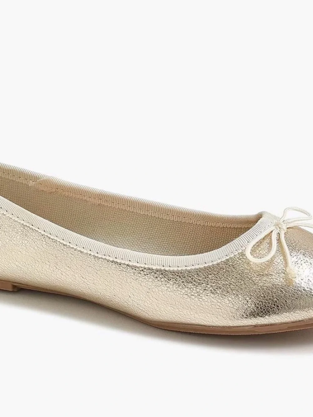 American Eagle Outfitters Girls Light Pink Glitter Ballet Flats